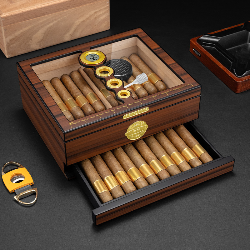 Luxury Gift Set - Caixa de Humidor de Cigarros de