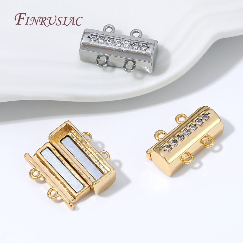 Gold Plated Jewelry - Fecho Magnético para Colar Banhado a