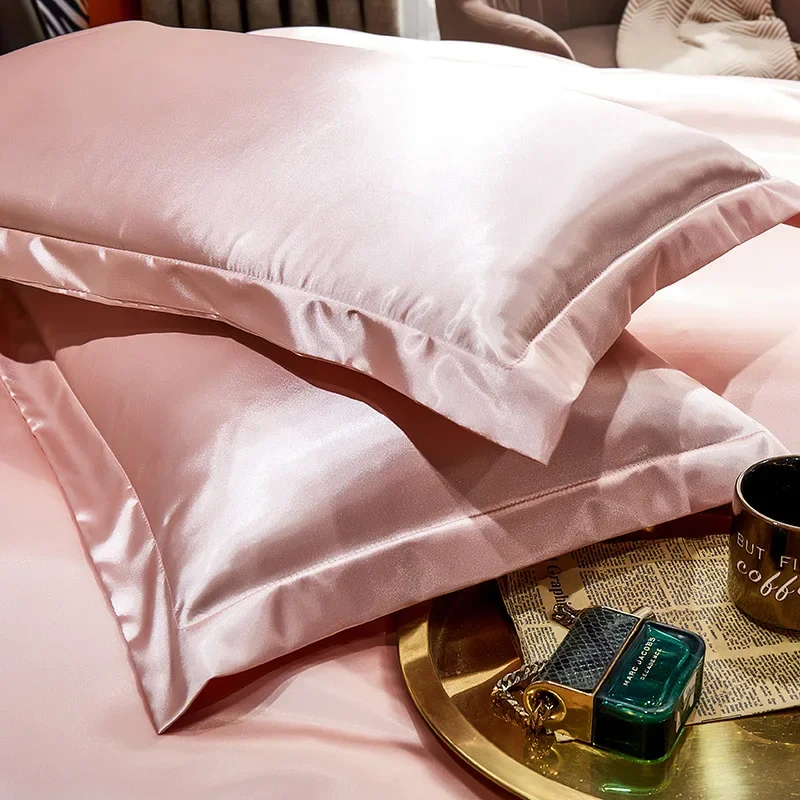 Silk Pillowcase - 2 peças 100% fronha de seda
