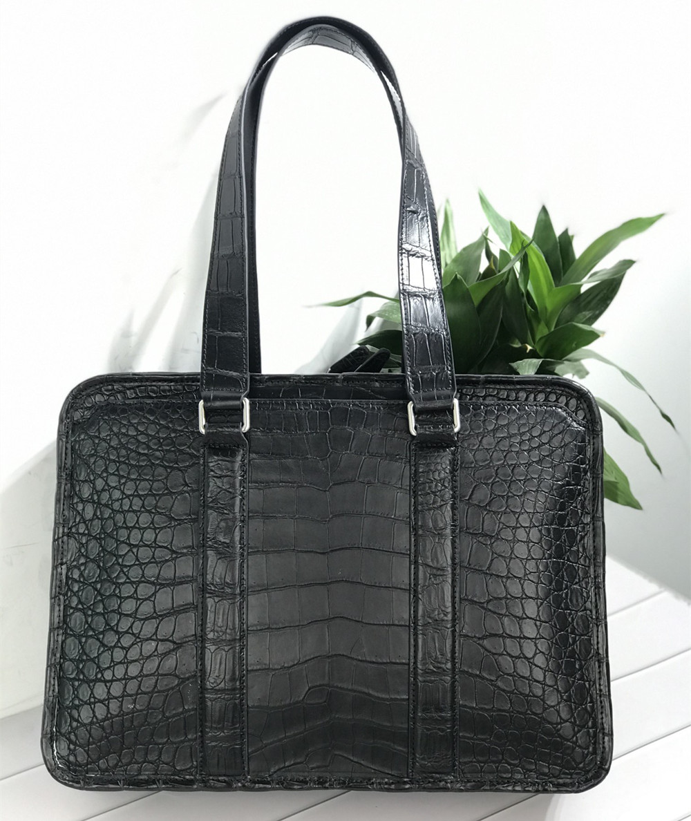 Leather Briefcase - Nova Bolsa para Laptop em Couro