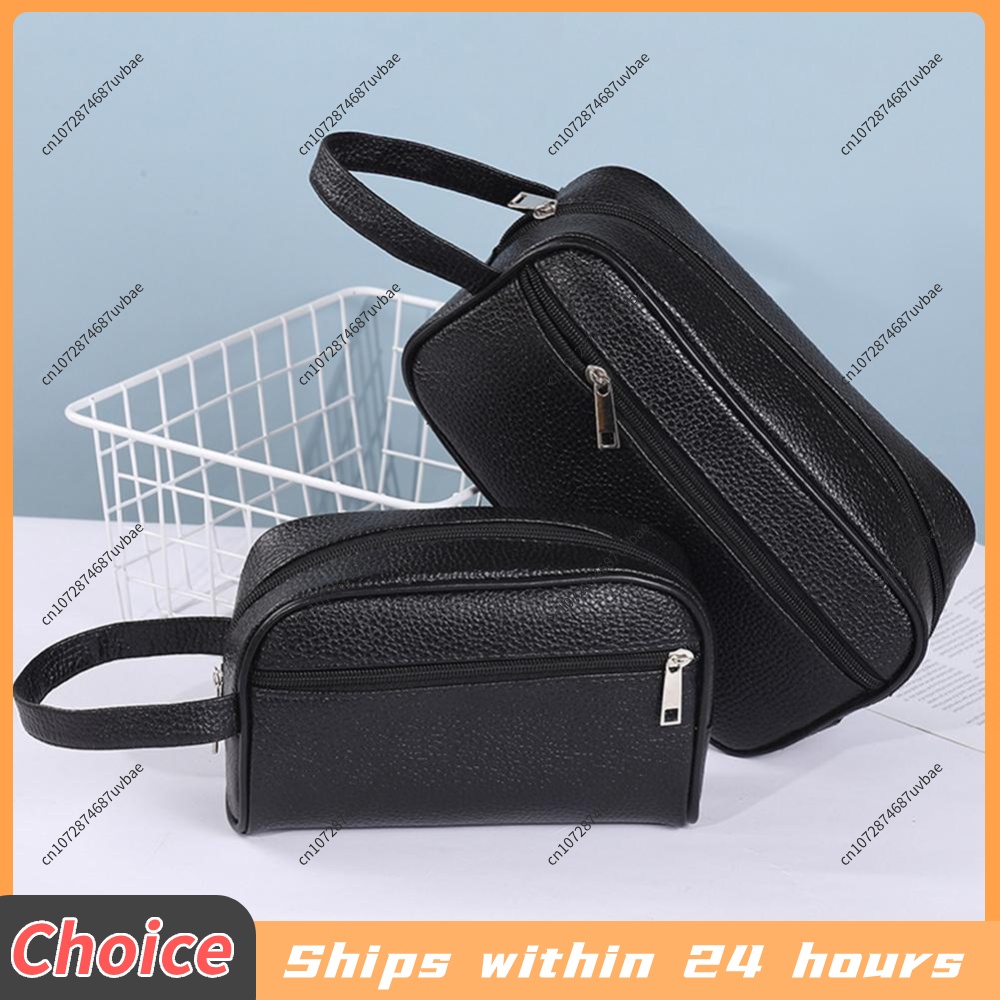Leather Wallet Men - Bolsa de Pulso Criativa para Homens