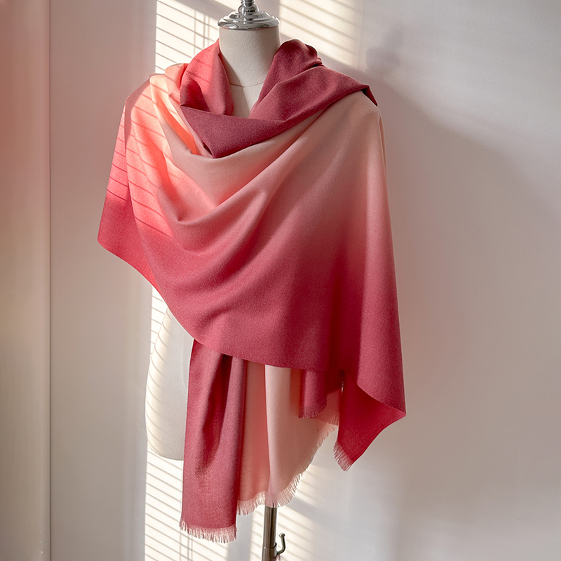 Cashmere Scarf - Luxo inverno cachecol de caxemira feminino