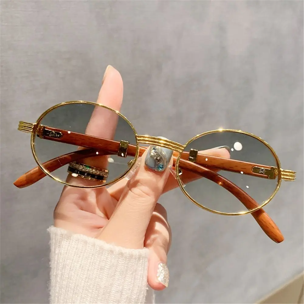 Sunglasses Uv400 - Óculos de sol redondos vintage com