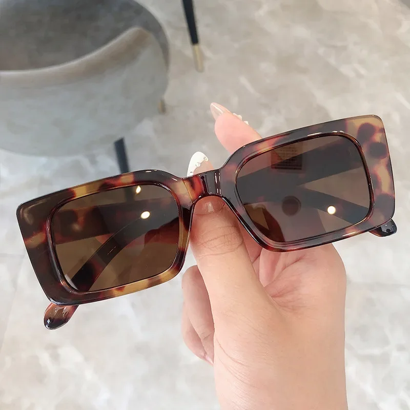 Sunglasses Uv400 - Novos Óculos de Sol Retangulares Pequenos