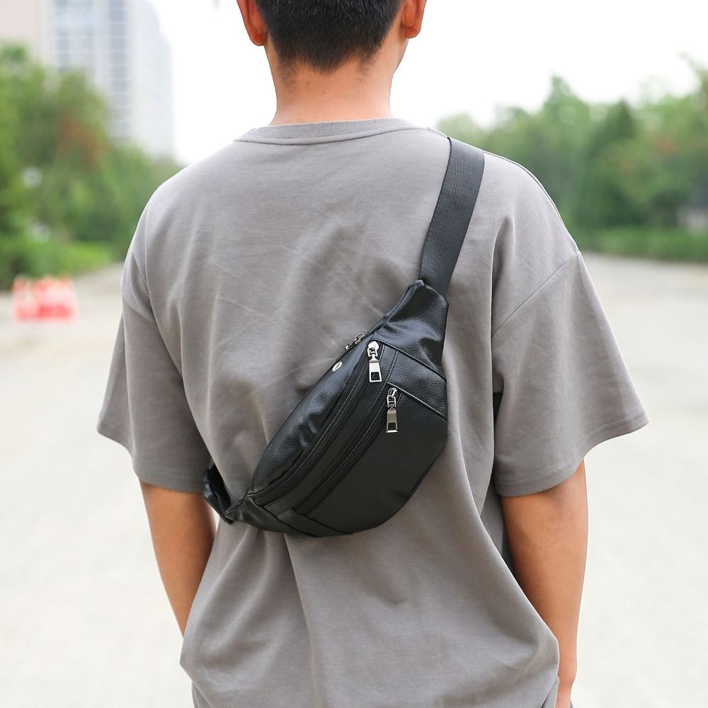 Bolsa Multifuncional Transvers - Leather Wallet Men avaliação e preço