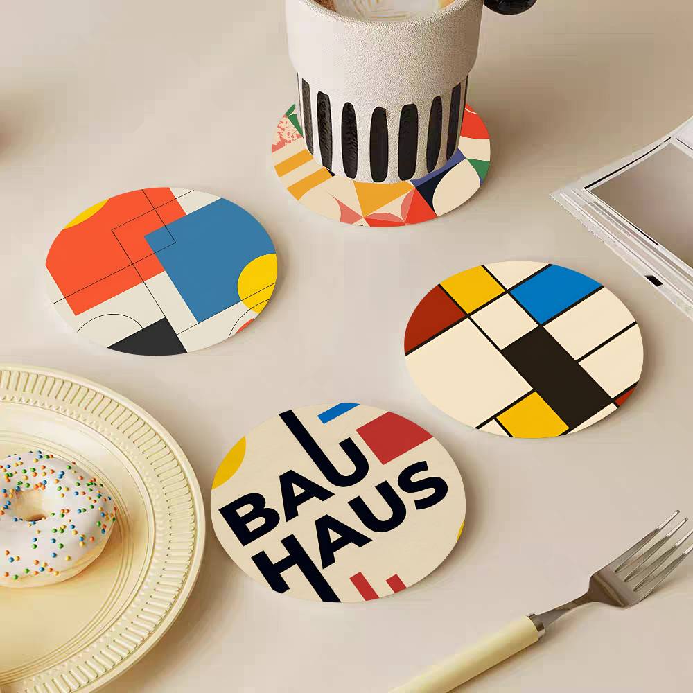 Porta-copos redondos de madeir - Marble Coaster Set avaliação e preço