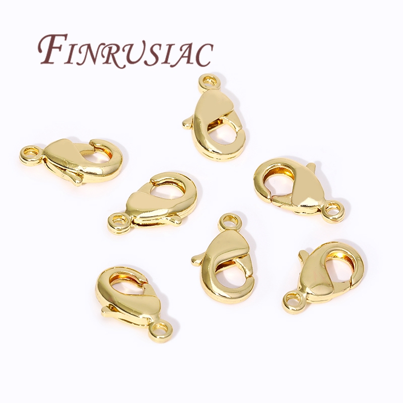 Fechos de Lagosta Banhados a O - Gold Plated Jewelry avaliação e preço