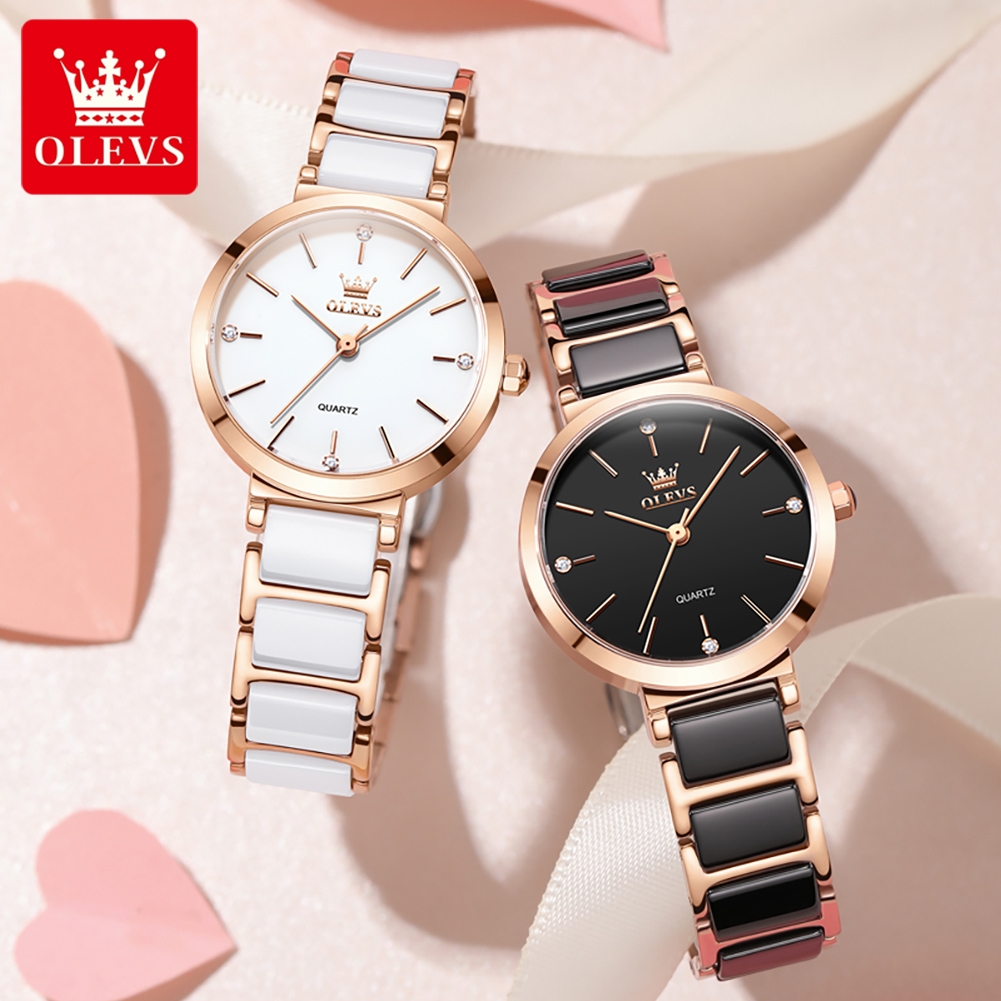 Olevs relógio feminino 5877 lu - Luxury Gift Set avaliação e preço
