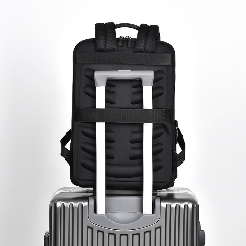 Mochila de couro PU para homen - Leather Briefcase avaliação e preço