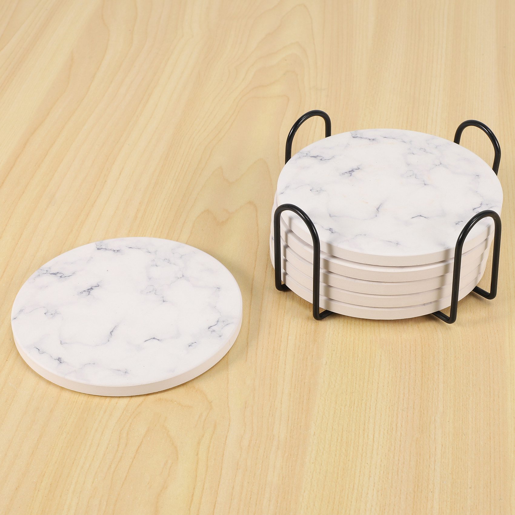 ABAH - Conjunto de Porta-Copos - Marble Coaster Set avaliação e preço