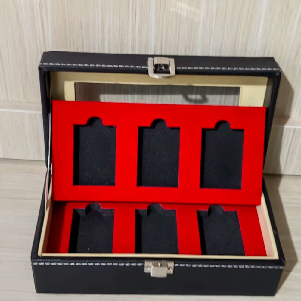 Retro duas camadas 6 grades ma - Premium Cigar Case avaliação e preço