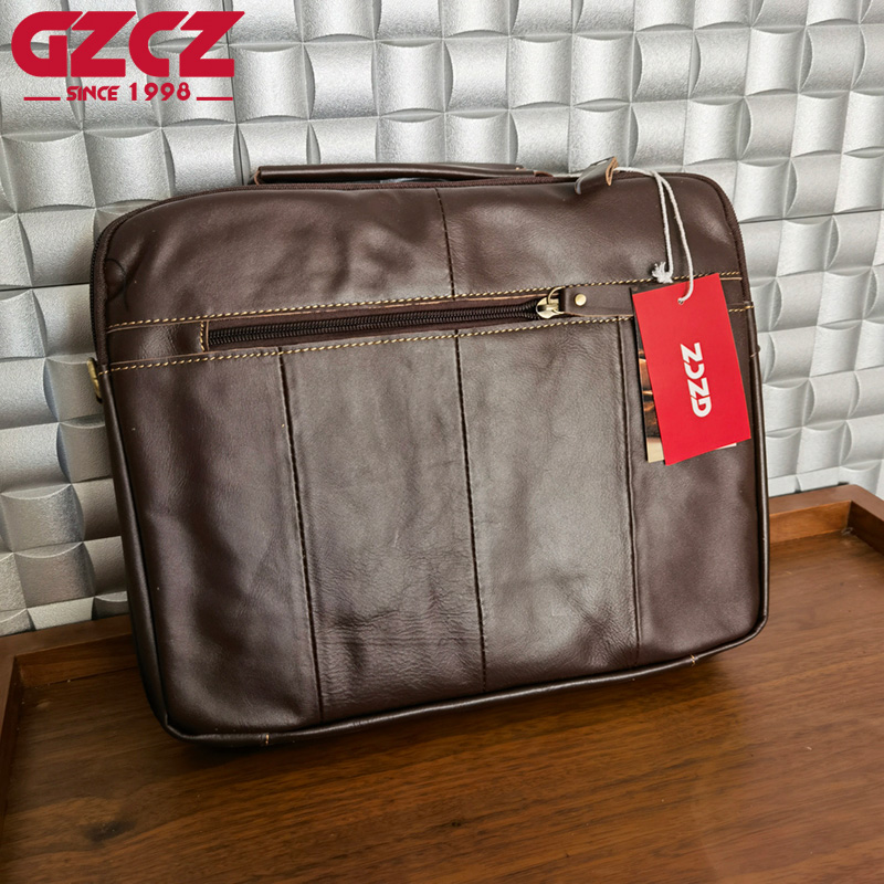 Bolsa Masculina GZCZ para Laze - Leather Briefcase avaliação e preço