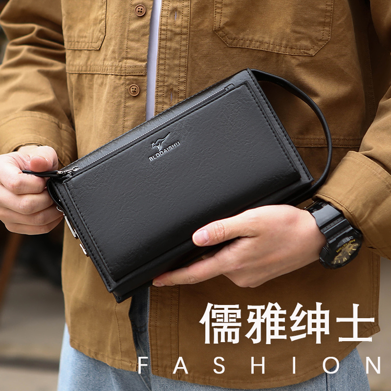 Nova Bolsa Carteira Masculina  - Leather Wallet Men avaliação e preço