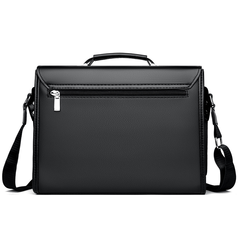 Bolsa de Ombro Casual para Hom - Leather Briefcase avaliação e preço