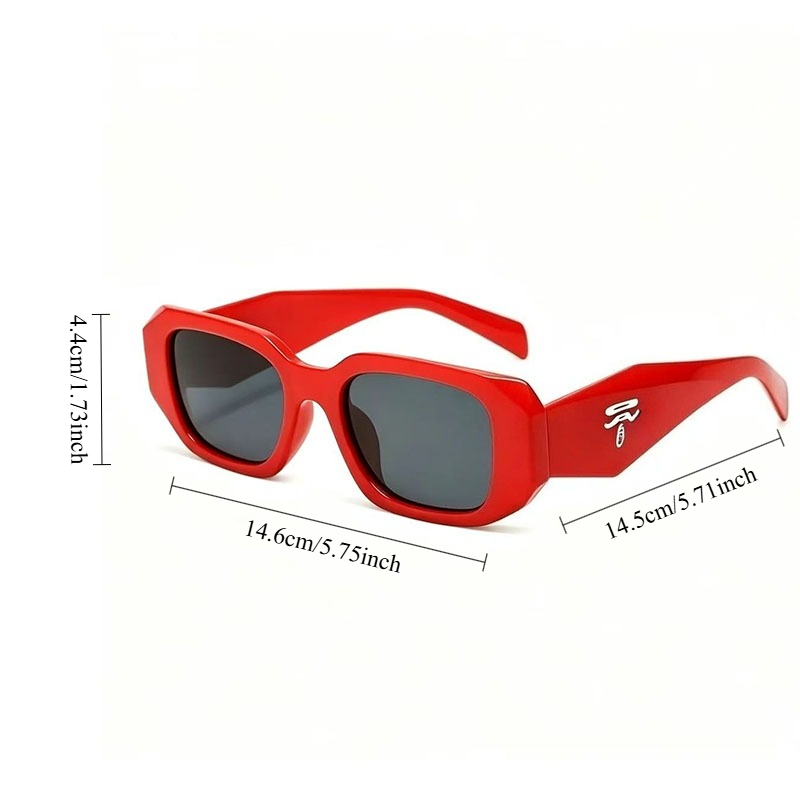 Óculos de sol vintage quadrado - Designer Sunglasses avaliação e preço