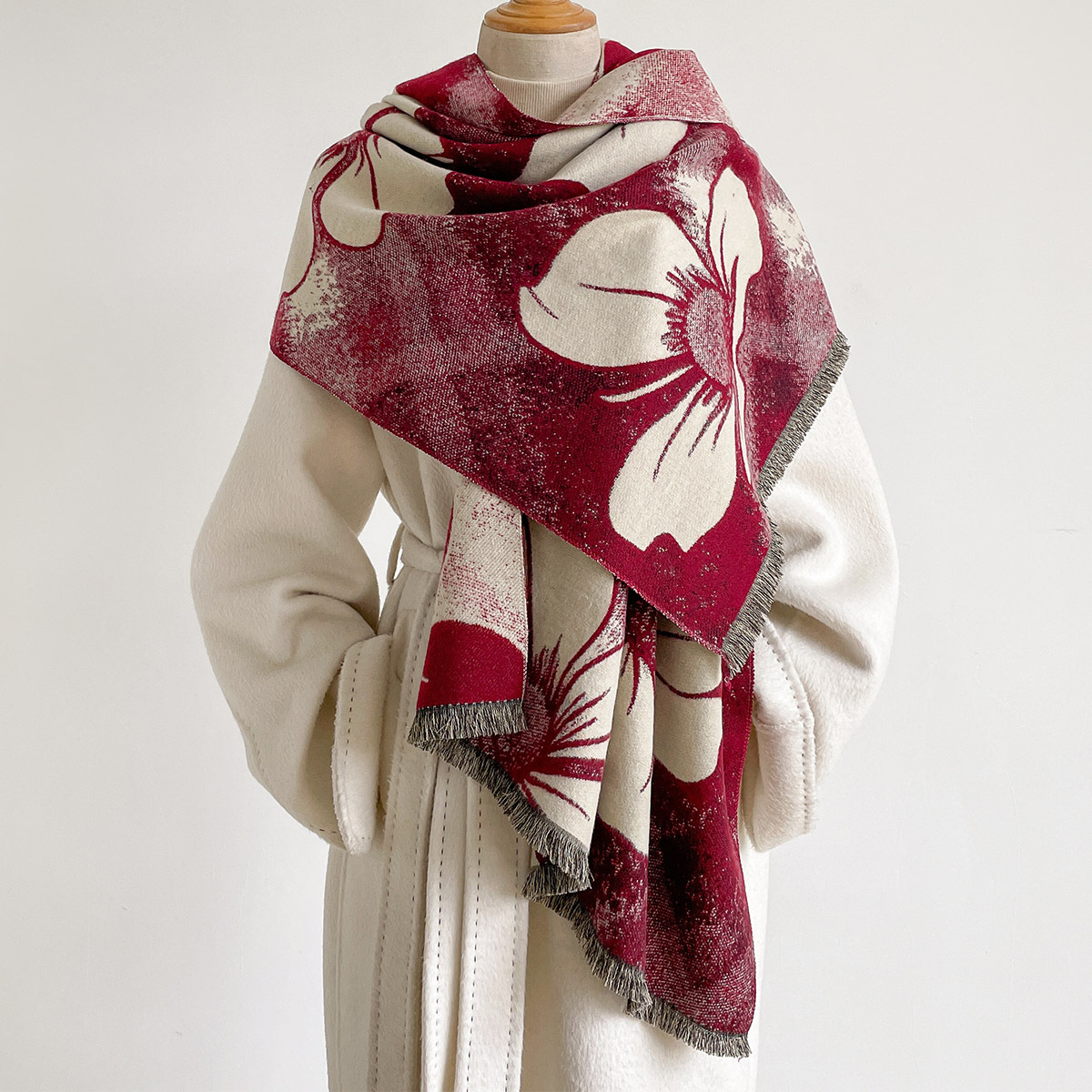 Cachecol Feminino de Imitação  - Cashmere Scarf avaliação e preço