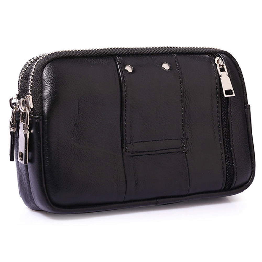 Homens de couro genuíno cintur - Leather Wallet Men avaliação e preço