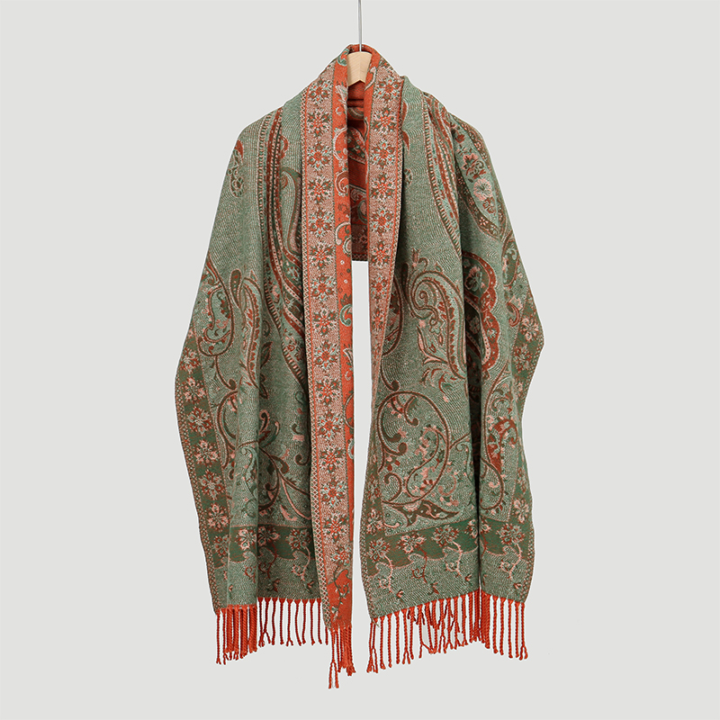 2024 moda estilo étnico femini - Cashmere Scarf avaliação e preço