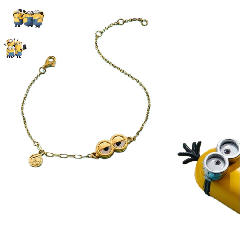 Pulseira Dourada da Série Mini - Gold Plated Jewelry avaliação e preço