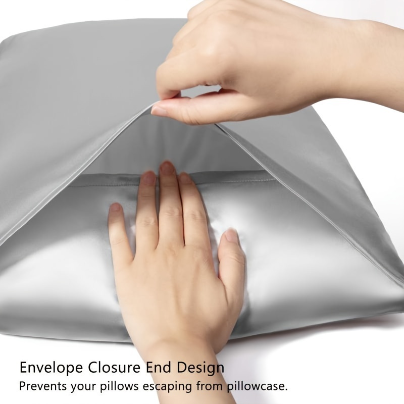 Conjunto de 2 fronhas de cetim - Silk Pillowcase avaliação e preço