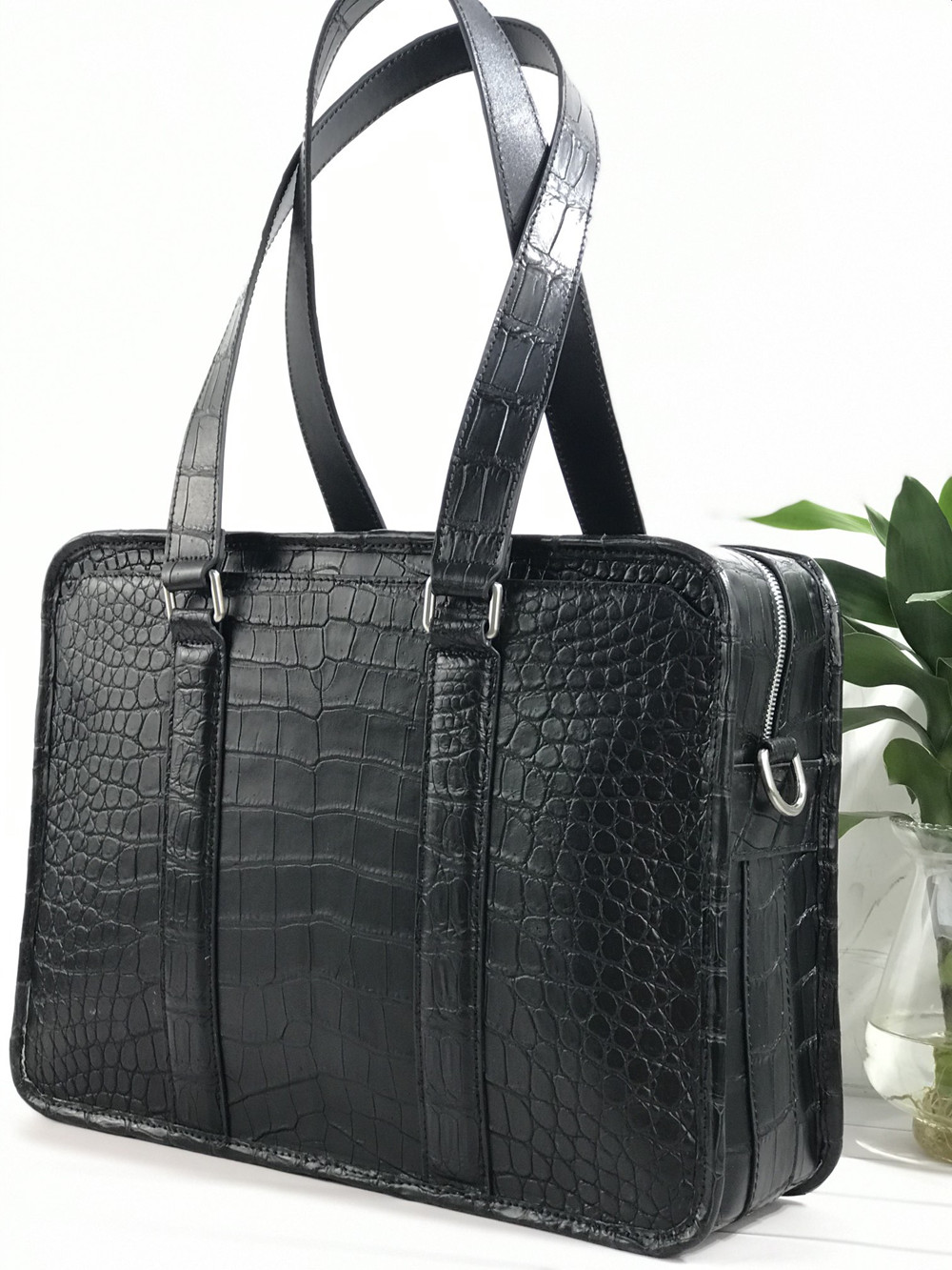 Nova Bolsa para Laptop em Cour - Leather Briefcase avaliação e preço