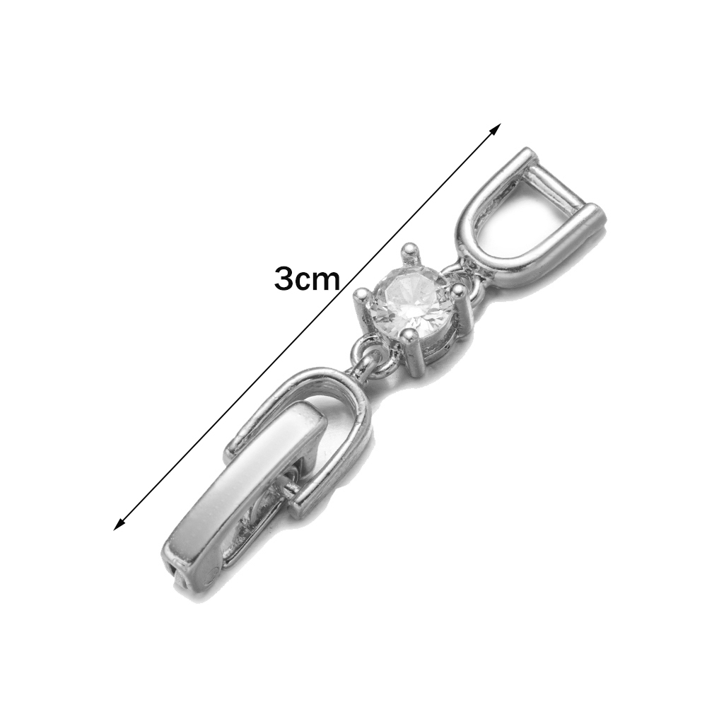 5 pçs branco banhado a ouro cr - Gold Plated Jewelry avaliação e preço