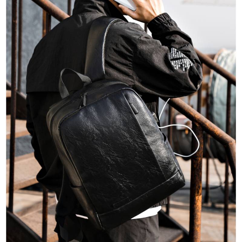 Mochila masculina elegante de  - Leather Briefcase avaliação e preço