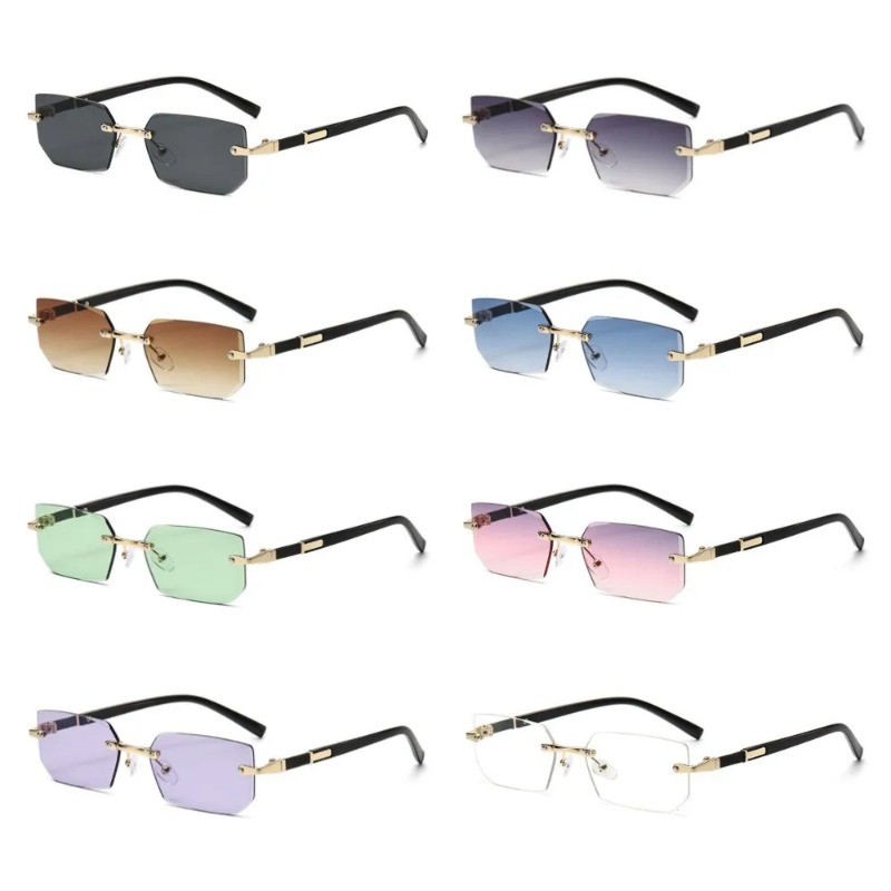 Óculos de Sol Retangulares Sem - Designer Sunglasses avaliação e preço