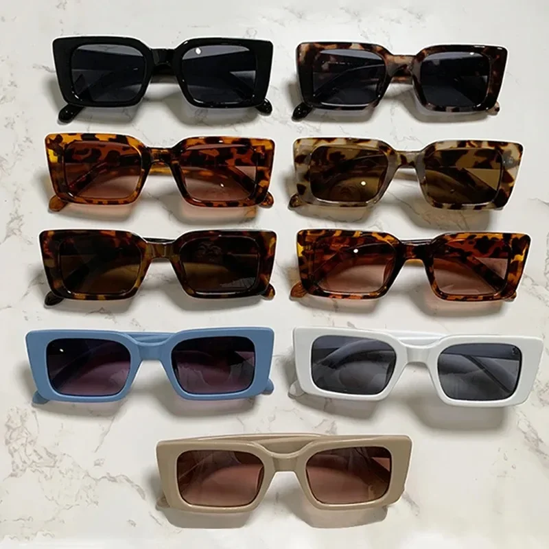 Novos Óculos de Sol Retangular - Sunglasses Uv400 avaliação e preço